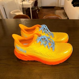 Hoka Clifton 8 Radian Yellow/Maize Men’s size 8.5